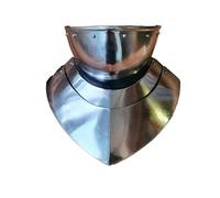 MZICXV Armure médiévale à gorgerin | Armure gothique du XVe siècle | Armure en acier portable for reconstitution historique