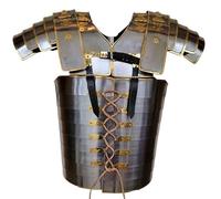 MZICXV Armure romaine Lorica Segmentata - Armure corporelle en plaques de homard de l'époque for reconstitutions légionnaires, GN et expositions(A)