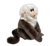 MZICXV Peluche réaliste de Singe capucin à Face Blanche de 20 cm, Adorable Cadeau en Peluche