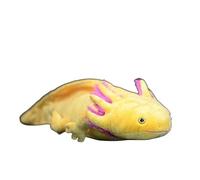 MZICXV Poupée de Jouet en Peluche Axolotl de Simulation poupée de Dinosaure hexagonale Jaune(Yellow)
