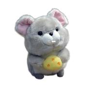 MZICXV Poupée Hamster Super Mignonne Qui Peut Faire Un Son, Une Souris gloutonne en Peluche Qui Peut dire Iloveyou, Une poupée Mignonne, Un Cadeau for Les Couples et Un Cadeau pour