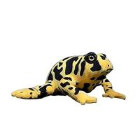 MZICXV Simulation Ceinture Jaune Poison Dart Grenouille Poupée Poupée Poison Dart Grenouille Doux en Peluche Jouet
