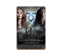 MZKSUERS Affiche de film Artefact City of Bones Décoration murale Art Métal Affiche Moderne Bar Décorations 30 x 20 cm