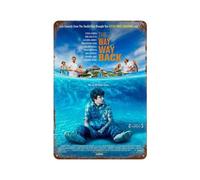 MZKSUERS Affiche de film Return from The Lost Way - Décoration murale en métal - 30 x 20 cm