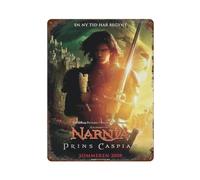 MZKSUERS Affiche de film The Chronicles of Narnia Prince Caspian - Décoration murale en métal - Décoration de bar moderne - 40 x 30 cm