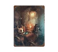 MZKSUERS Game Hollow Knight PosterWall Decor Art Metal Tin Poster Modern Bar Decorations40 x 30 cm