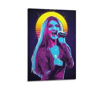 MZKSUERS Poster Celine Dion Poster11 - Peinture sur toile - Impression d'art moderne pour chambre à coucher - 50 x 75 cm