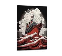 MZKSUERS Poster d'art du film The Ship from The Titanic Movie14 - Impression sur toile - Décoration murale moderne pour chambre à coucher - 50 x 75 cm