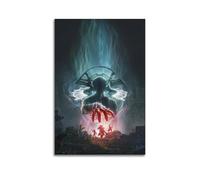 MZKSUERS Poster de jeu Destiny 2 échos - Impression sur toile - Décoration murale moderne pour chambre à coucher - 40 x 60 cm