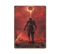 MZKSUERS Poster de jeu vidéo Dark Souls III Game Poster2Wall Decor Art Metal Tin Poster Modern Bar Decorations40 x 30 cm