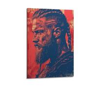 MZKSUERS Poster de mythologie des Vikings sur toile - Décoration murale moderne pour chambre à coucher - 30 x 45 cm
