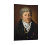 MZKSUERS Poster décoratif sur toile d'Antonio Salieri - Impression d'art moderne pour chambre à coucher - 30 x 45 cm