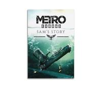 MZKSUERS Poster décoratif sur toile Metro Exodus Sam's Story - Impression d'art moderne pour chambre à coucher - 30 x 45 cm