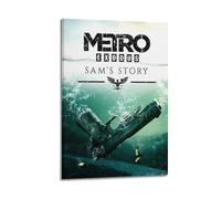 MZKSUERS Poster décoratif sur toile Metro Exodus Sam's Story - Impression sur toile moderne pour chambre à coucher - 20 x 30 cm