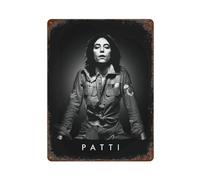 MZKSUERS Poster Patti Smith - Décoration murale en métal - Décoration moderne - 40 x 30 cm