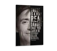 MZKSUERS Top Gear's Poster décoratif sur toile, ex-hôte Richard Hammond, affiche murale et image d'art moderne pour chambre à coucher (50 x 75 cm)