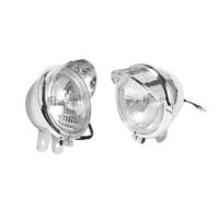 MZMZM Feu auxiliaire Avant de Moto, feu latéral Noir, Accessoires, Phare Externe(One pc)