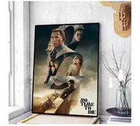 MZOwallpaper Poster Du Film Culte Mourir Peut Attendre Tableau Sur Toile Décoration Murale Pour La Maison 50 * 70 Cm Sans Cadre
