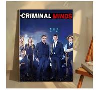 MZOwallpaper Poster Sur Toile De La Série Télévisée Esprits Criminels Décoration Murale Pour Le Salon 50 * 70 Cm Sans Cadre