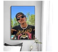 MZOwallpaper Poster Tableau Sur Toile De Bruno Mars Chanteur De Rock Pour La Décoration Du Salon De La Chambre Ou De La Maison 50 * 70 Cm Sans Cadre