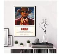 MZOwallpaper Poster Vintage De Django Unchained Un Classique Du Cinéma Idéale Pour Décorer Un Salon Une Chambre Ou Toute Autre Pièce De La Maison 50 * 70 Cm Sans Cadre