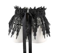 MZPOZB Ceinture De Corset Corset Noir Sexy en Dentelle for Femmes, Ceinture sous Le Buste, Bandage, Bustier Amincissant, Larges Ceintures élastiques Ceinture Rétro Cinch(Black-09)