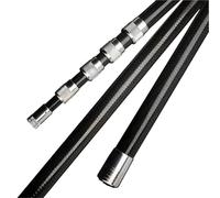 MZPOZB Perche TéLescopique pour Filet De Pêche Filet de pêche en Fibre de Carbone, Poteau de manutention, 7m, 8m, 9m, 10m, Tige de cueillette de Fruits, Verrouillage à Boucle for Epuisette(10m)