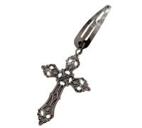 MZRAN 1 paire de pinces à cheveux croisées gothiques en épingle à cheveux barrettes latérales Y2K Hot Girls Cool épingles à cheveux féminines accessoires de cheveux cadeau