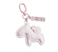 MZRAN Accessoire polyvalent avec breloque cheval de dessin animé, pendentif unique adapté pour clés, sacs ou décoration de voiture. Porte-clés robuste, D, taille unique