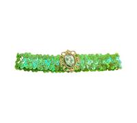 MZRAN Bandeaux à paillettes étincelantes avec strass - Accessoires de cheveux élastiques - Décoration de cheveux pour femmes et filles