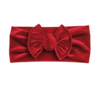 MZRAN Bandeaux pour bébé fille avec nœuds en velours doux - Accessoires pour cheveux élastiques