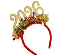 MZRAN Bandeaux scintillants pour fête du Nouvel An 2026 avec décoration scintillante pour adultes et enfants