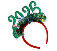 MZRAN Bandeaux scintillants pour fête du Nouvel An 2026 avec décoration scintillante pour adultes et enfants