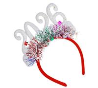 MZRAN Bandeaux scintillants pour fête du Nouvel An 2026 avec décoration scintillante pour adultes et enfants