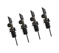 MZRAN Bec verseur à vin à ouverture automatique en acier inoxydable de qualité supérieure - Adaptateur générique pour bouteilles de cuisine modernes - Accessoires de cuisine en acier inoxydable