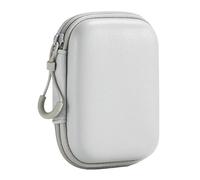 MZRAN Boîte de rangement pour appareil photo, organiseur en tissu Oxford pour appareils photo, accessoires et essentiels de voyage, Cuir litchi Patte
