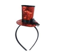 MZRAN Chapeau bibi pour enfants, cocktail, thé, fête, bibi français exquis pour Halloween