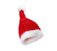 MZRAN Chapeau de Noël en tissu tricoté flexible confortable pour les réunions intérieures et les promenades par temps froid