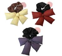 MZRAN Chouchous élastiques à cheveux avec nœud pour femme, élastiques à cheveux, esthétique, chouchou pour queue de cheval