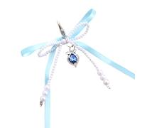 MZRAN Cordon de téléphone perlé avec cordon de poignet avec nœud papillon - Chaîne de téléphone portable - Porte-clés pour femme - Accessoires de sac, bracelets de téléphone