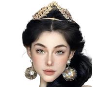 MZRAN Couronne de princesse en alliage avec strass Postiche léger et pratique pour enfants et adultes