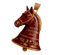 MZRAN Décoration de sapin de Noël en métal à suspendre pour 250e anniversaire de mariage, cheminée, porte, fenêtre, histoire