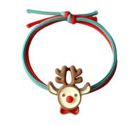 MZRAN Élastiques à cheveux de Noël pour femmes et enfants, élastiques à cheveux pour bébé sans dommage, support de queue de cheval, élastiques à cheveux pour tout-petits