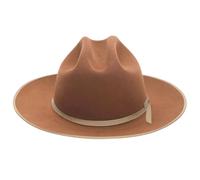 MZRAN Élégant chapeau de cowboy français pour femme, carnaval, festival, rassemblement formel, chapeau de bande pour adulte unisexe