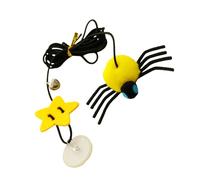 MZRAN Felines Balançoire d'exercice pour chats Facile à installer Soulage les dépressions pour ami à fourrure Jouet d'activité d'intérieur