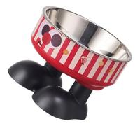 MZRAN Gamelle surélevée élégante pour animaux de compagnie avec motif de dessin animé pour réduire la fatigue du cou en acier inoxydable, grande capacité pour chats et chiens