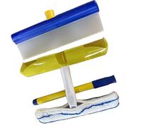 MZRAN Gant de lavage de voiture en microfibre de 30,5 cm, housse amovible, poignée ergonomique super absorbante, outil de nettoyage de voiture en microfibre ABS