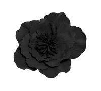 MZRAN Grand bandeau à fleurs pour femme - Chapeau bibi à fleurs pour femme