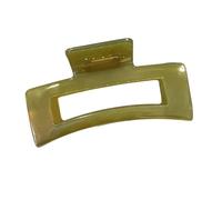 MZRAN Grande pince à cheveux rectangulaire de 10,2 cm pour cheveux épais - Pinces à cheveux carrées antidérapantes pour femme