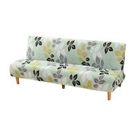 MZRAN Housse de futon confortable et pliable pour canapé convertible et facile à ranger sans accoudoirs, s'adapte à la plupart des canapés standard